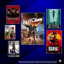 Star Wars Outlaws e Red Dead Redemption 2 chegam ao catálogo de jogos do PlayStation Plus 