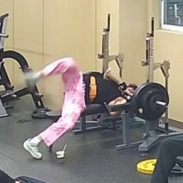Homem escapa de ser esmagado por barra de 145 kg em academia na China