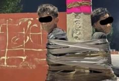 "Batman mexicano" prende supostos bandidos com fita adesiva
