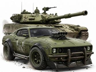 O Camaro Herói que Enfrentou uma Guerra e Virou uma Lenda