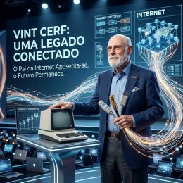 O Pai da internet se aposenta e faz um alerta sobre o futuro da inteligência artificial