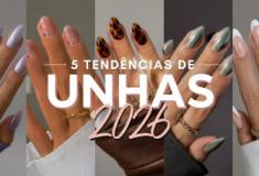 5 Tendências de unhas em 2026