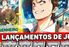 Confira os mangás que serão lançados em Julho de 2026