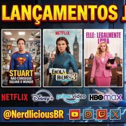 Confira os principais lançamentos do streaming em Julho de 2026