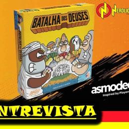 Conversamos com Carlos Ruas e Gui Bon, criadores de Batalha dos Deuses no DOFF 2026. Confi